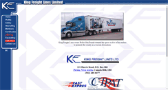 Desktop Screenshot of kingfreight.com